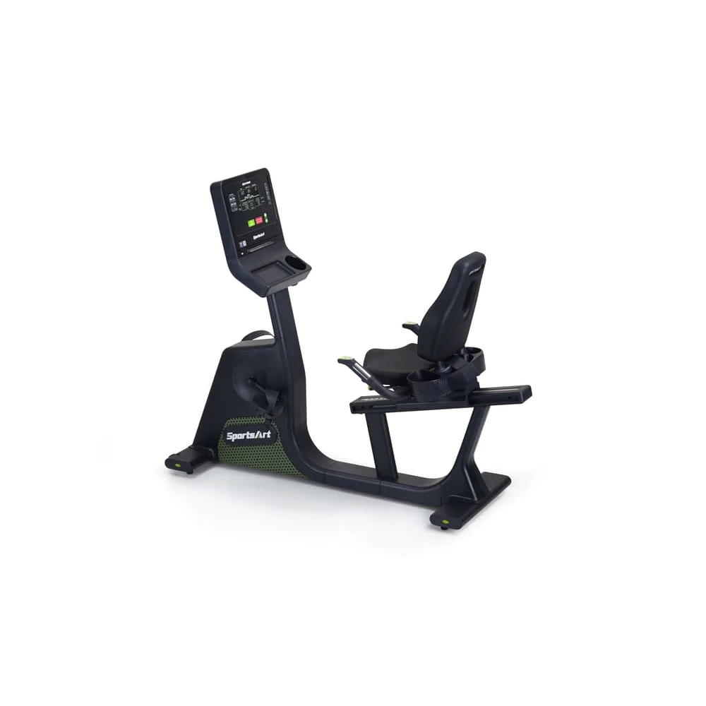 Elite ECO-POWR Recumbent Exercise Bike | SportsArt (G574R) 2 Elite ECO-POWR Recumbent Exercise Bike | SportsArt (G574R) - Image 2