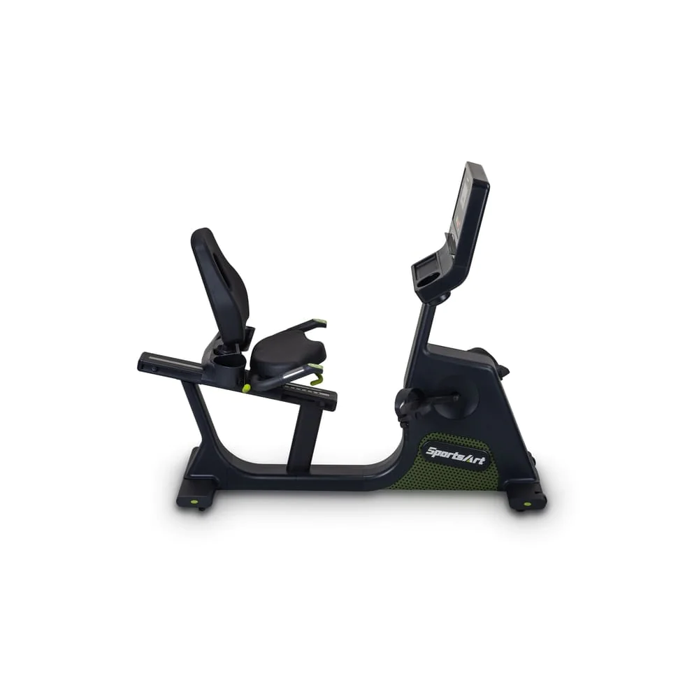 Elite ECO-POWR Recumbent Exercise Bike | SportsArt (G574R) 6 Elite ECO-POWR Recumbent Exercise Bike | SportsArt (G574R) - Image 6