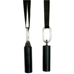 Grappler Training Grip Attachments With Straps Grandfather Chime Pull-Up Grips (Pair) -- Apollo Athletics (CFR-A-T-S)