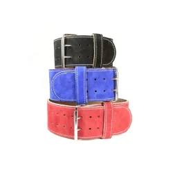 4" Suede Leather Powerlifting Belt – Iron Company (PLB-SUEDE) -Detecto Sales group1