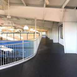 GYMlogix USA-Made Recycled Interlocking Rubber Weight Room Tiles - 2' X 2' X 1/2" – Rubberlogix (RL-2212) -Detecto Sales gymlogix flooring high traffic areas 1