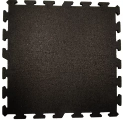 GYMlogix USA-Made Recycled Interlocking Rubber Weight Room Tiles - 2' X 2' X 1/2" – Rubberlogix (RL-2212)