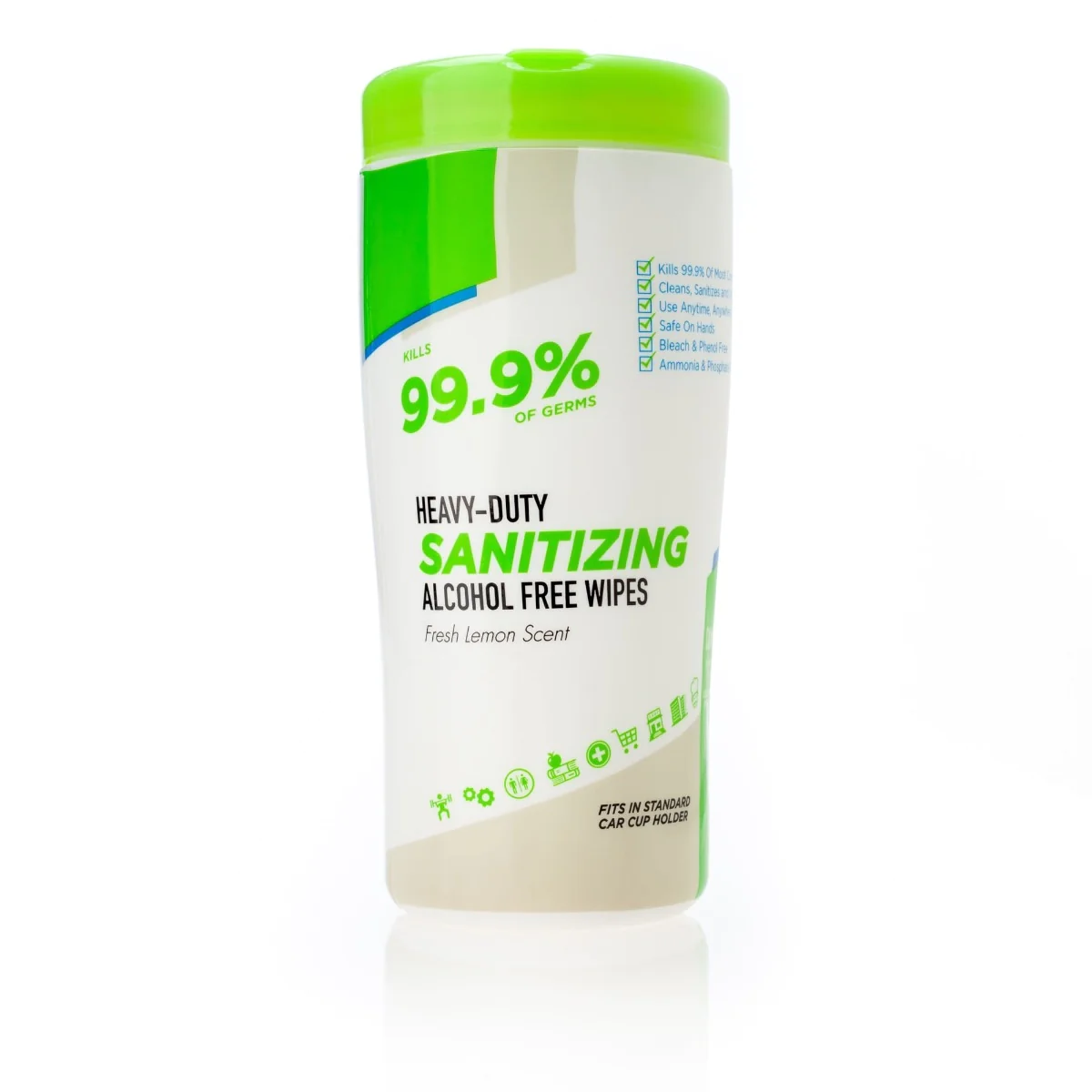 Sanitizing Wipes Canisters 50ct X 12 - Alcohol Free | IRON COMPANY (IC-SW-50-CASE) 2 Sanitizing Wipes Canisters 50ct X 12 - Alcohol Free | IRON COMPANY (IC-SW-50-CASE) - Image 2