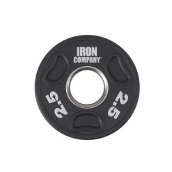 Urethane Olympic Plates With Grips | IRON COMPANY (IC-UOPG)