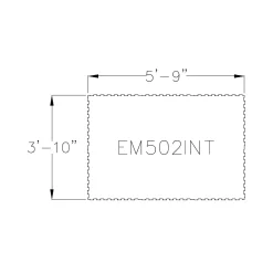 Interlocking Stall Mats - 4' X 6' X 3/4" Re-Vulcanized | SurfaceCo (CS618CFC) -Detecto Sales interlocking stall mat cad min