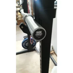 Heavy-Duty Curl Bar | IRON COMPANY (IC-CB-30-USA) -Detecto Sales iron company ic cb 30 usa silver zinc