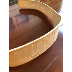 4" Leather Weight Training Belt – Iron Company (LB4-LBE4) -Detecto Sales iron company leather weightlifting belt