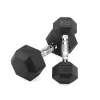 Rubber Hex Dumbbells And Sets | IRON COMPANY (IC-RUB-HEX)