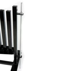 Black Rubber Aerobic Hexagon Dumbbell Club Pack – Ivanko (SW2010-PK-IRD) 14 Black Rubber Aerobic Hexagon Dumbbell Club Pack – Ivanko (SW2010-PK-IRD) -Detecto Sales ivanko sw2010 locking bar side 1