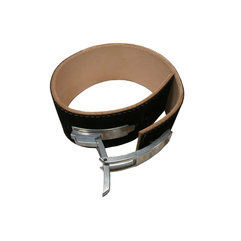 4" Suede Leather Lever Powerlifting Belt – Iron Company (LEV-SUEDE) 5 4" Suede Leather Lever Powerlifting Belt – Iron Company (LEV-SUEDE) - Image 5