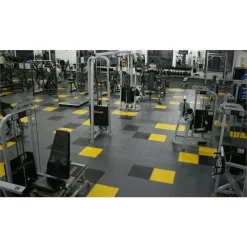 Lock-Tile Interlocking PVC Coin Top Tiles (Box Of 10) | Evertile (LT-COIN) -Detecto Sales locktilecointoptileforgyms