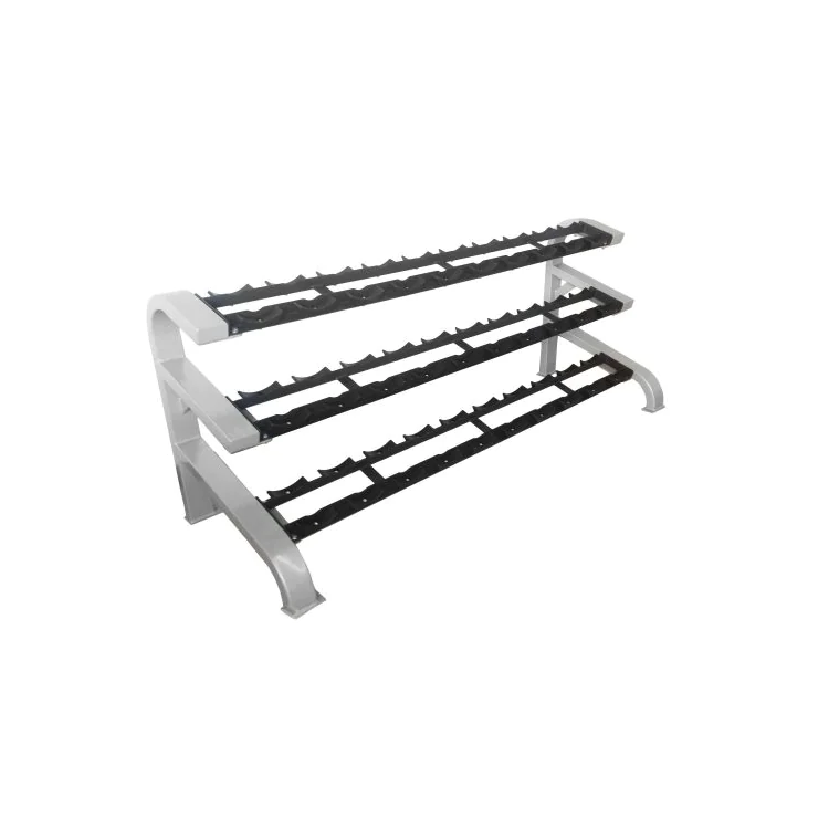 Three-Tier Dumbbell Saddle Rack | Muscle D Fitness (MD-TDR) 1 Three-Tier Dumbbell Saddle Rack | Muscle D Fitness (MD-TDR)