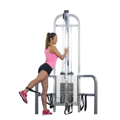 Hi / Low Pulley Combo Machine | Muscle D Fitness (MDD-1010) -Detecto Sales mdd 1010 hi low pulley combo 1 min