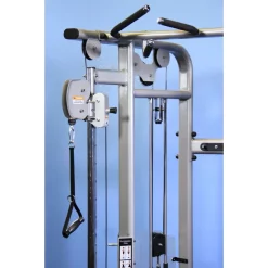 Dual Adjustable Pulley Trainer 88" | Muscle D Fitness (MDM-D88) -Detecto Sales mdm dap