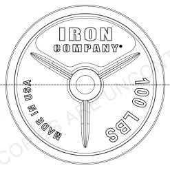 Deep Dish Olympic Plates | IRON COMPANY (IC-DDOLY) 18 Deep Dish Olympic Plates | IRON COMPANY (IC-DDOLY) -Detecto Sales olympic 100