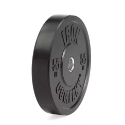 Rubber Bumper Plates | IRON COMPANY (IC-PBBPS) -Detecto Sales olympicvirginrubberbumperplate55 min