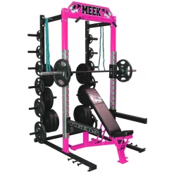 USA Made Premium Half Racks -- Ironcompany (ICPHR) -Detecto Sales pinkamericanmadepremiumplussquattingrack