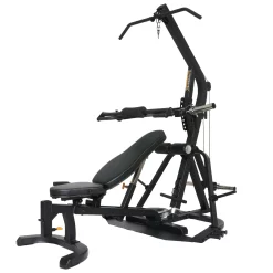 Workbench LeverGym System - Leverage Gym With Bench – Powertec (WB-LS) -Detecto Sales powertec levergym black