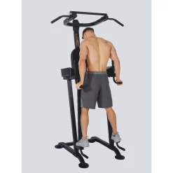 Basic Trainer - VKR-Chin-Dip-Push Up Tower – Powertec (P-BT) -Detecto Sales powertec p bt dip exercise