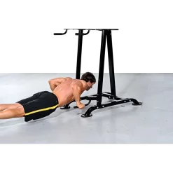 Basic Trainer - VKR-Chin-Dip-Push Up Tower – Powertec (P-BT) -Detecto Sales powertec p bt push up exercise
