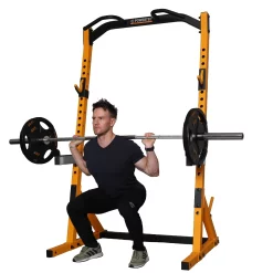 Workbench Half Rack – Powertec (WB-HR) -Detecto Sales powertec wb hr squat exercise