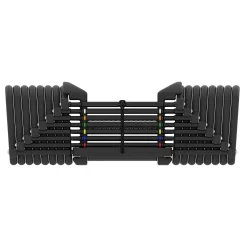 PowerBlock Pro 90 Commercial Dumbbell Set W/Stand | PowerBlock (PRO-90) -Detecto Sales pro 90c sideview 4w min