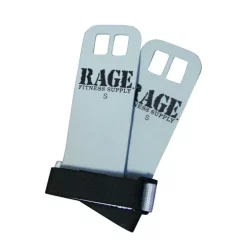 RAGE Leather Hand Grips (Pair) -- RAGE Fitness (GR-3910)