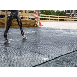 Red Barn Rubber Gym Mats Pallet Of 25 (seconds Quality) | North West Rubber (1202220-SECONDS) -Detecto Sales red barn horse stall mats