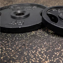 GYMlogix USA-Made Recycled Interlocking Rubber Gym Tiles - 2' X 2' X 3/4" – Rubberlogix (RL-2234) 12 GYMlogix USA-Made Recycled Interlocking Rubber Gym Tiles - 2' X 2' X 3/4" – Rubberlogix (RL-2234) -Detecto Sales rubberlogix gymlogix interlocking tile flooring 1