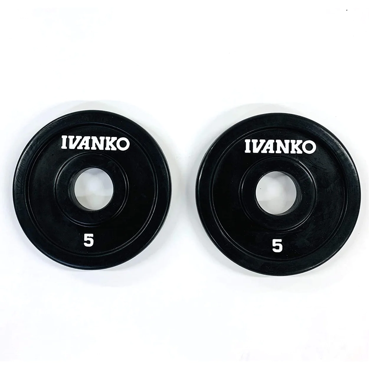 Rubber Encased Olympic Barbell Plates – Ivanko (RUBO) 3 Rubber Encased Olympic Barbell Plates – Ivanko (RUBO) - Image 3