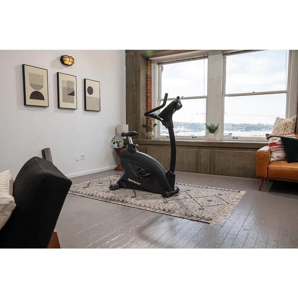 Residential Upright Exercise Bike | SportsArt (C55U) 1 Residential Upright Exercise Bike | SportsArt (C55U)