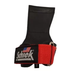 Ultimate Grips Combination Grip Pads - Lifting Straps - Wrist Supports (Pair) – Schiek (1900) -Detecto Sales schiek 1900 ultimate grips red