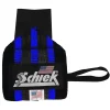 Blue Line Extra Heavy Duty Rubber Reinforced Elastic Wrist Wraps (Pair) -- Schiek (1112R-1118R-1124R)