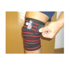 Elastic Knee Wraps For Weightlifting (Pair) -- Schiek (1178) -Detecto Sales schiek1178bvkneewrapsvelcro