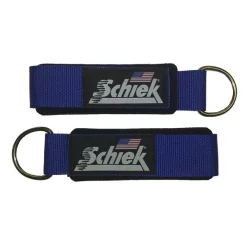 Padded Nylon Ankle Straps - Cable Attachment Ankle Cuffs (Pair) -- Schiek (1700) -Detecto Sales schiek1700anklestrapsblue