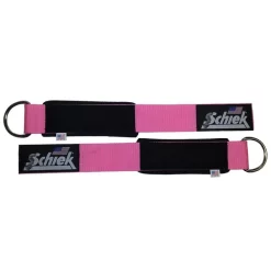 Padded Nylon Ankle Straps - Cable Attachment Ankle Cuffs (Pair) -- Schiek (1700) -Detecto Sales schiek1700anklestrapspink