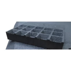 SHOK-LOK Noise And Vibration Reducing Rubber Power Platform Mat / BIGLOK Strength Equipment Mat - 6' X 7'6" X 3/4" – SurfaceCo (SHOKLOK-BIGLOK) -Detecto Sales shoklockpowerplatform3