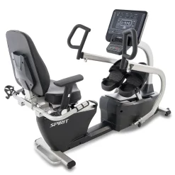Commercial Recumbent Stepper - Recumbent Cross Trainer – Spirit Fitness (CRS800S)