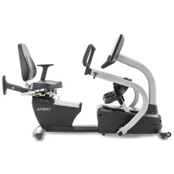 Commercial Recumbent Stepper - Recumbent Cross Trainer – Spirit Fitness (CRS800S) -Detecto Sales spirit fitness crs800s recumbent stepper armrest