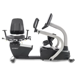 Commercial Recumbent Stepper - Recumbent Cross Trainer – Spirit Fitness (CRS800S) -Detecto Sales spirit fitness crs800s recumbent stepper swivel seat