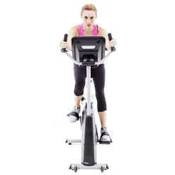 Light Commercial Upright Fitness Bike – Spirit Fitness (XBU55) -Detecto Sales spirit fitness xbu55 front