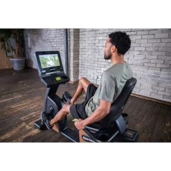 C576R Status Series ECO-NATURAL Club Commercial Grade Recumbent Cycle – SportsArt (C576R) -Detecto Sales sportsart c576r 16 recumbent cycle workout 1