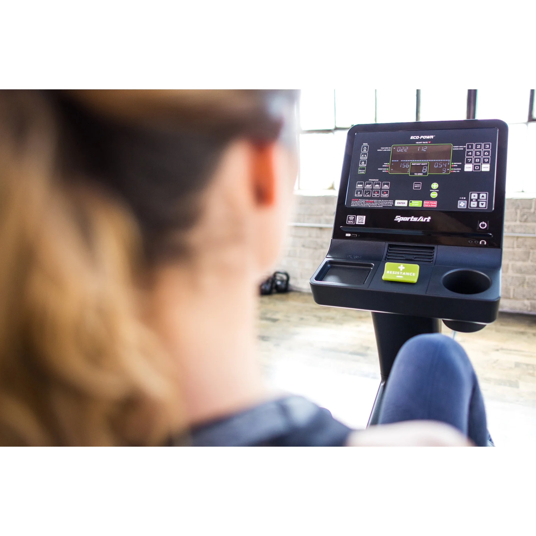 G576R Status Series ECO-POWR Club Commercial Grade Recumbent Cycle – SportsArt (G576R) 5 G576R Status Series ECO-POWR Club Commercial Grade Recumbent Cycle – SportsArt (G576R) - Image 5