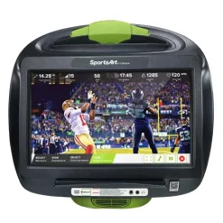 C575R Status Series Commercial Recumbent Stationary Bike -- SportsArt (C575R) -Detecto Sales sportsart16senzatouchscreenbike.3