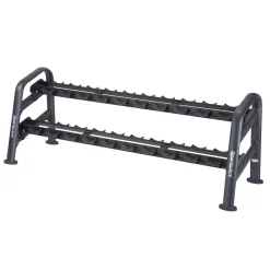 Status Series 10 Pair Pro Style 2-Tier Dumbbell Rack -- SportsArt (A901)