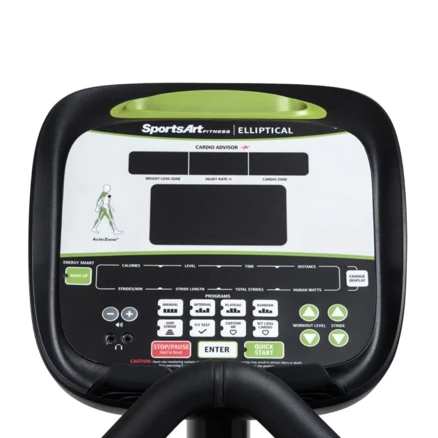 E835 Foundation Series Light Commercial Elliptical Machine -- SportsArt (E835) 5 E835 Foundation Series Light Commercial Elliptical Machine -- SportsArt (E835) - Image 5