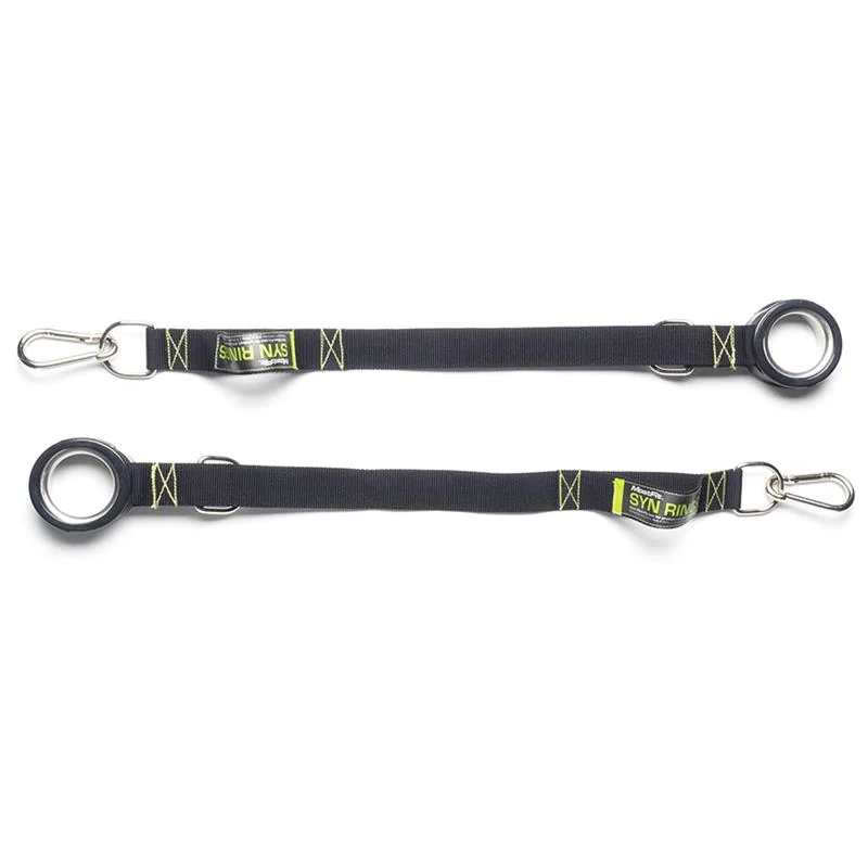 SYN Rings Olympic Bar Attachments (Pair) For Instability Resistance Training -- MostFit (SR1) 2 SYN Rings Olympic Bar Attachments (Pair) For Instability Resistance Training -- MostFit (SR1) - Image 2