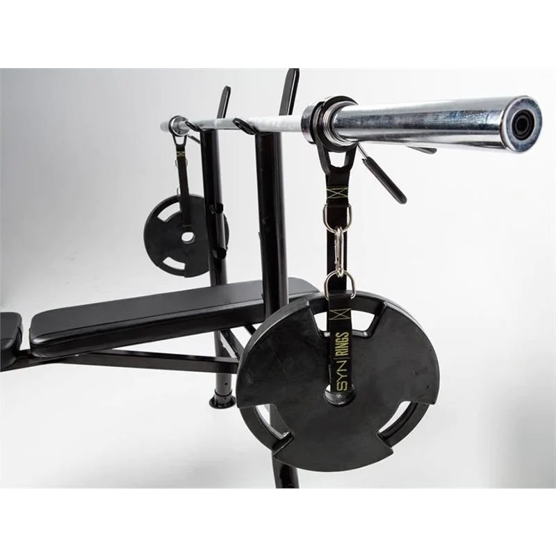 SYN Rings Olympic Bar Attachments (Pair) For Instability Resistance Training -- MostFit (SR1) 4 SYN Rings Olympic Bar Attachments (Pair) For Instability Resistance Training -- MostFit (SR1) - Image 4