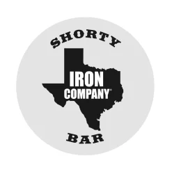 Texas Shorty Bar - Short Olympic Bar | IRON COMPANY (IC-TX-SHORTY) -Detecto Sales texas shorty bar end cap