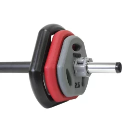 Cardio Pump Set - Black / Red / Gray Plates – TKO (837CPS)